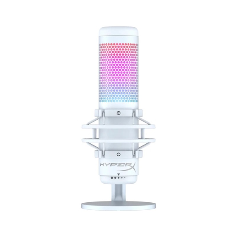 HyperX QuadCast S RGB USB Condenser Microphone White